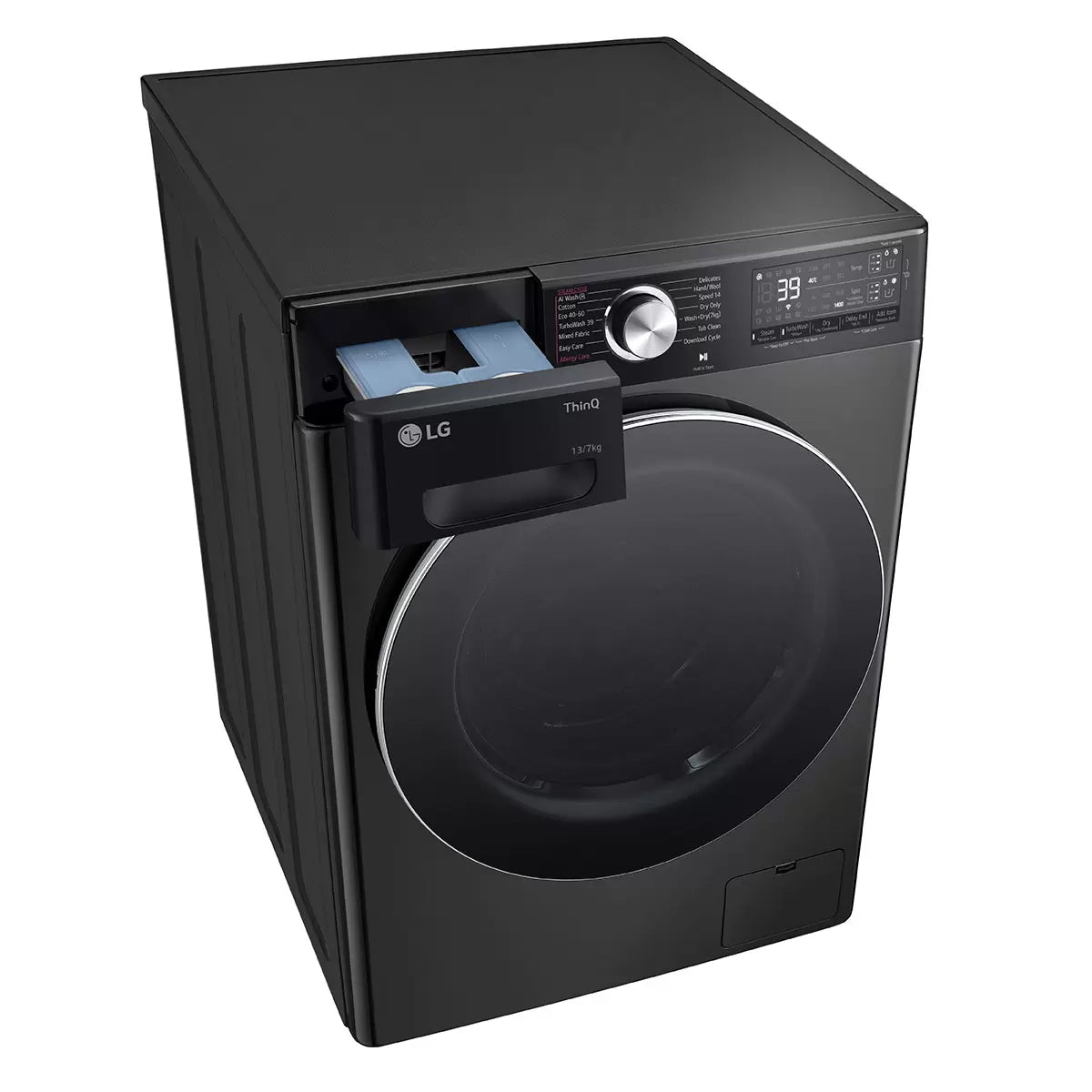LG FWY937BCTA1 13kg/7kg, Washer Dryer, D Rated in Black