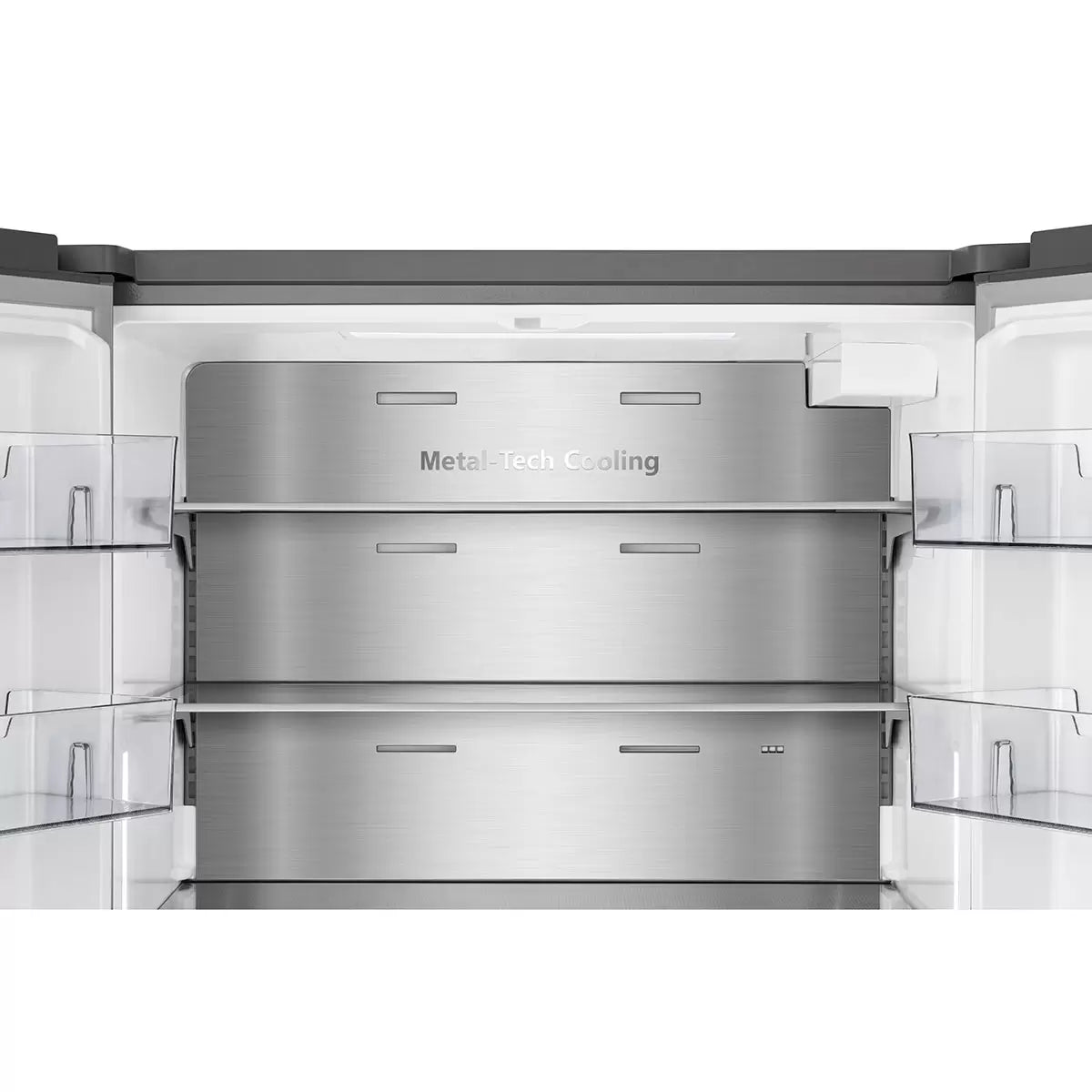 Hisense RF815N4SESE Multi Door Fridge Freezer, E Rated in Stainless Steel