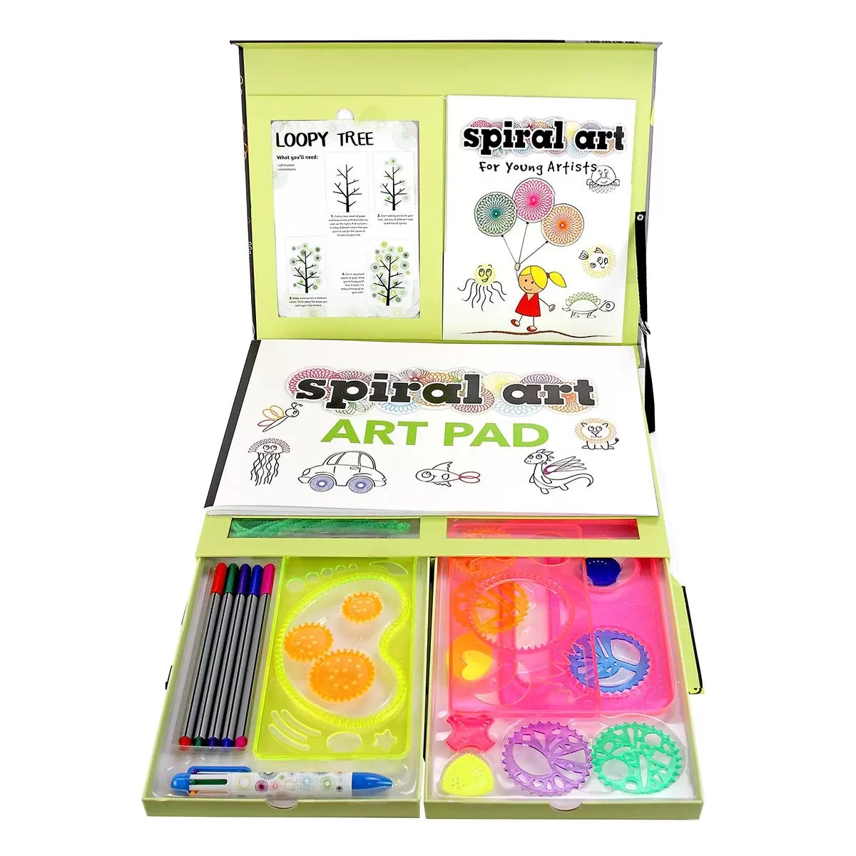 Young Artist Spiral Art, view 2