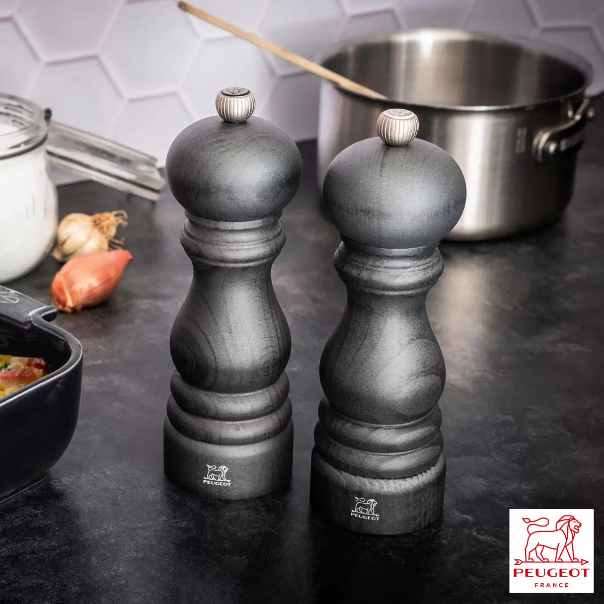 Peugeot Paris Duo Salt & Pepper Mill Set, 18cm in Three Colours