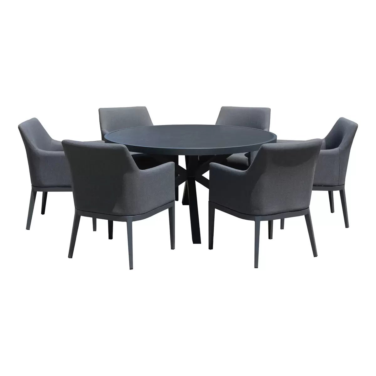 Bramblecrest St Lucia 7 Piece Upholstered Dining Set, view 5