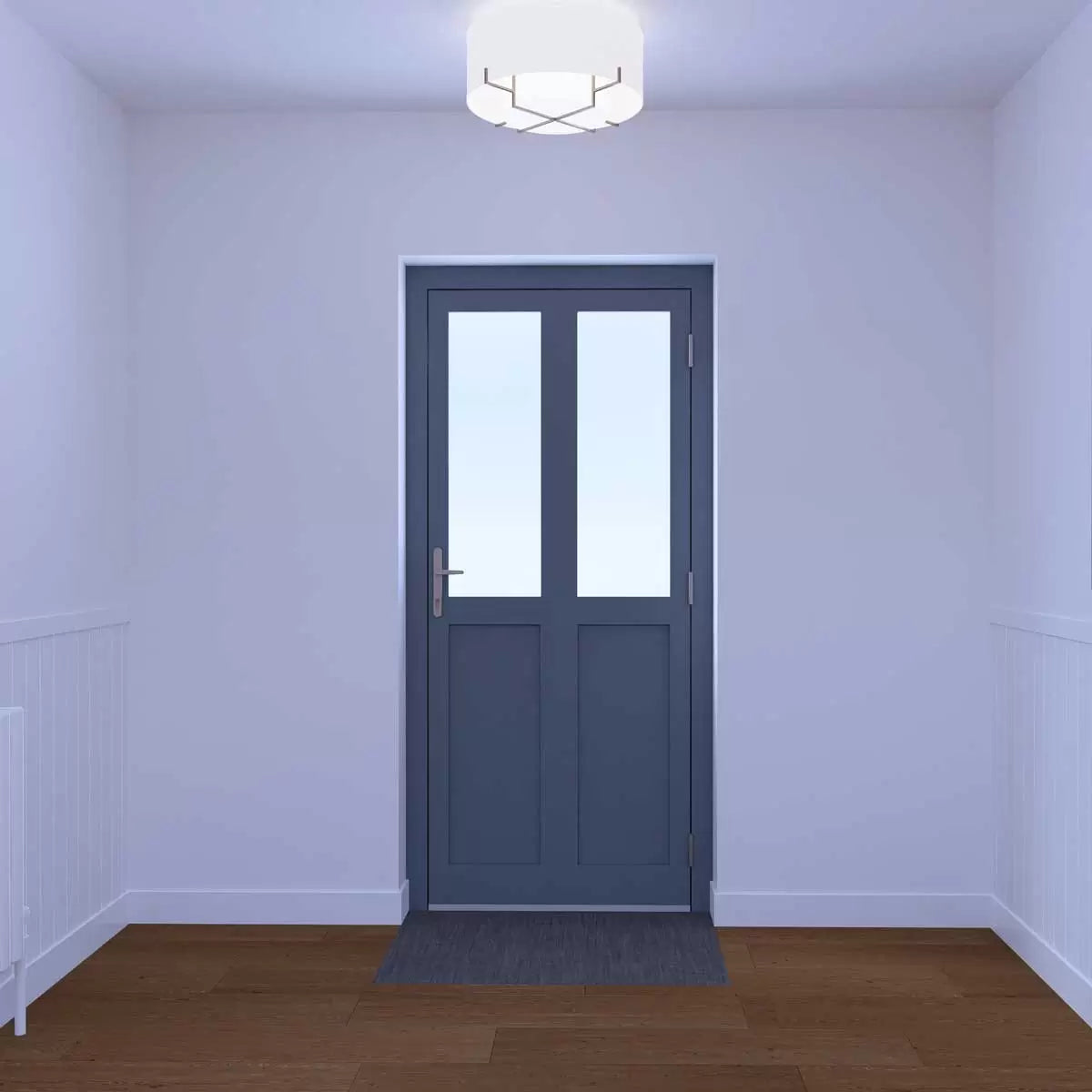Dortech York Aluminium Front Door with Lever Handle: Maximum H 2400 x W 1300mm
