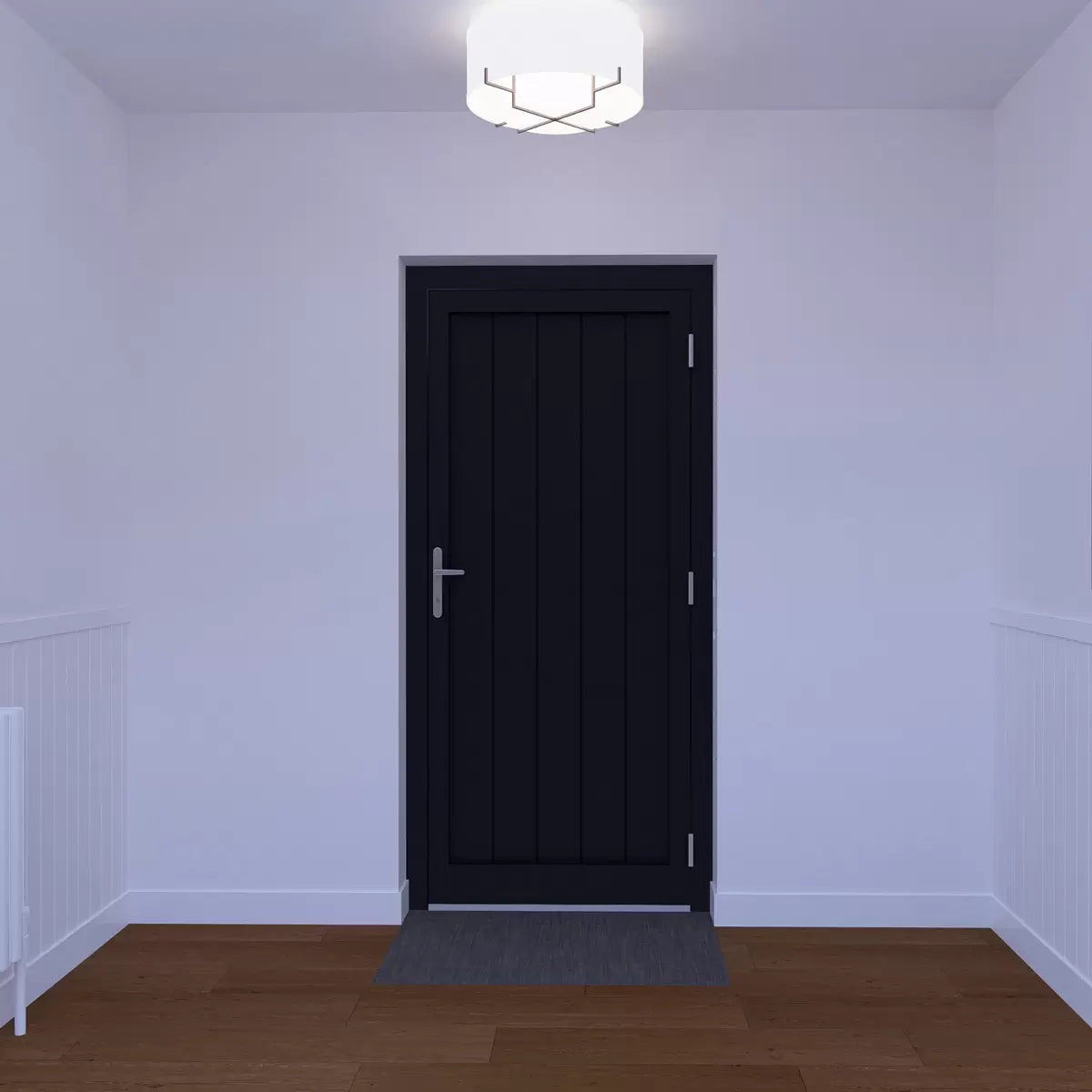Dortech Knaresborough Aluminium Front Door with Lever Handle: Maximum H 2400