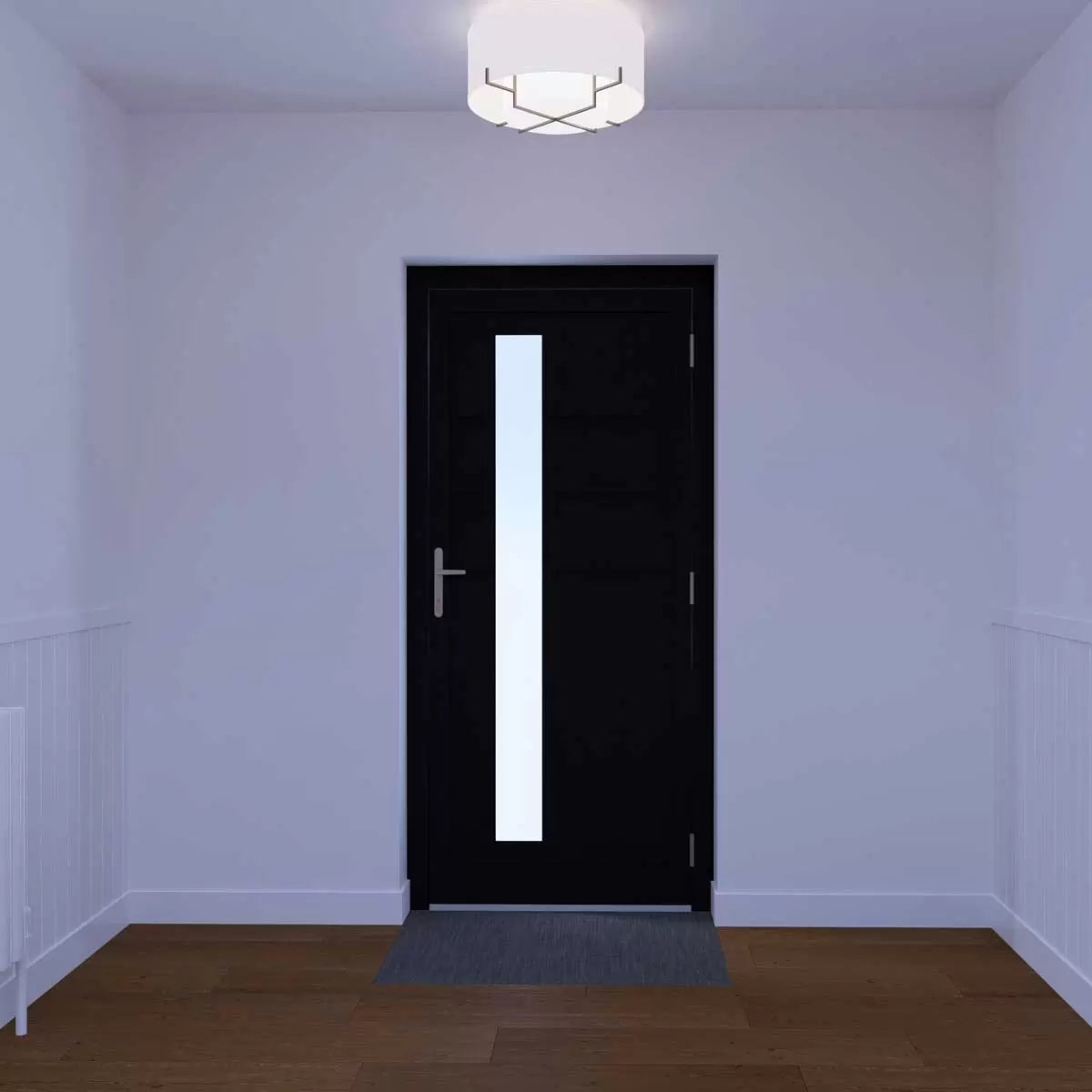 Dortech Ilkley Aluminium Front Door with Lever Handle: Maximum H 2400