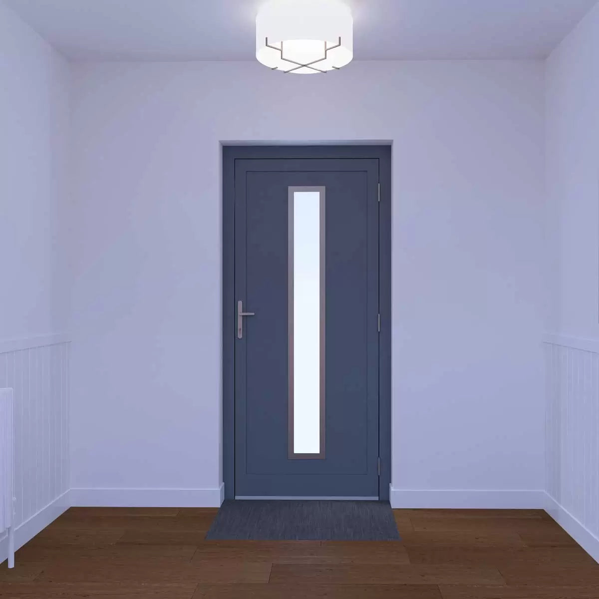 Dortech Patterdale Aluminium Front Door with Lever Handle: Maximum H 2400
