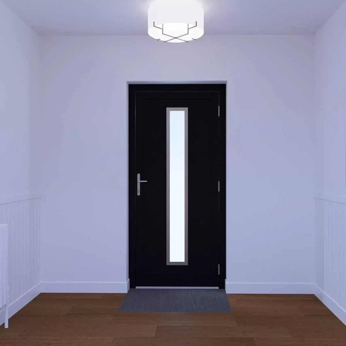 Dortech Patterdale Aluminium Front Door with Lever Handle: Maximum H 2400