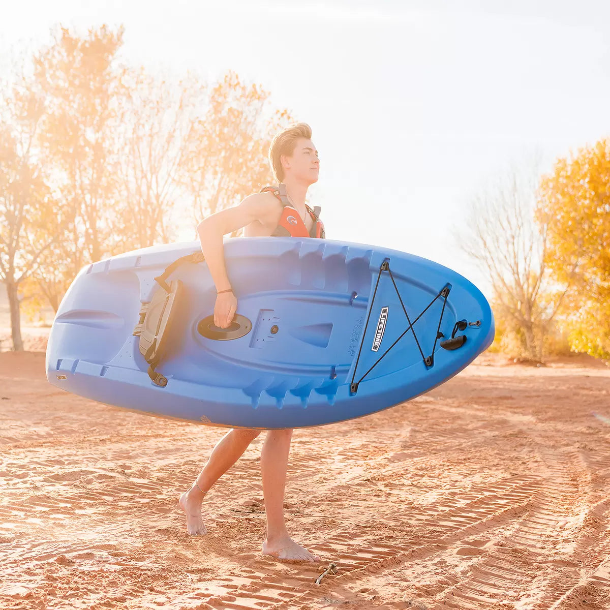 Lifetime Hydros 8ft 5" (256 cm) 1 Person Sit On Kayak With Paddle
