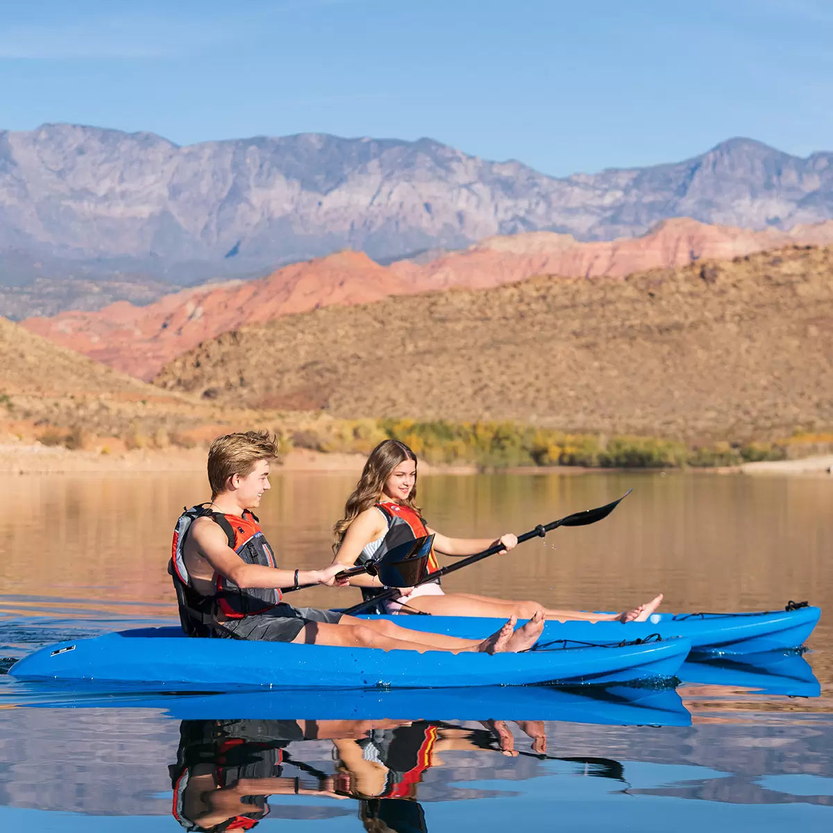 Lifetime Hydros 8ft 5" (256 cm) 1 Person Sit On Kayak With Paddle
