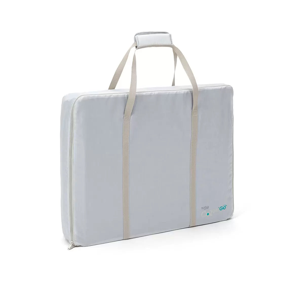 Tutti Bambini CoZee Go Day & Night Travel Cot Bundle, Oak & Charcoal