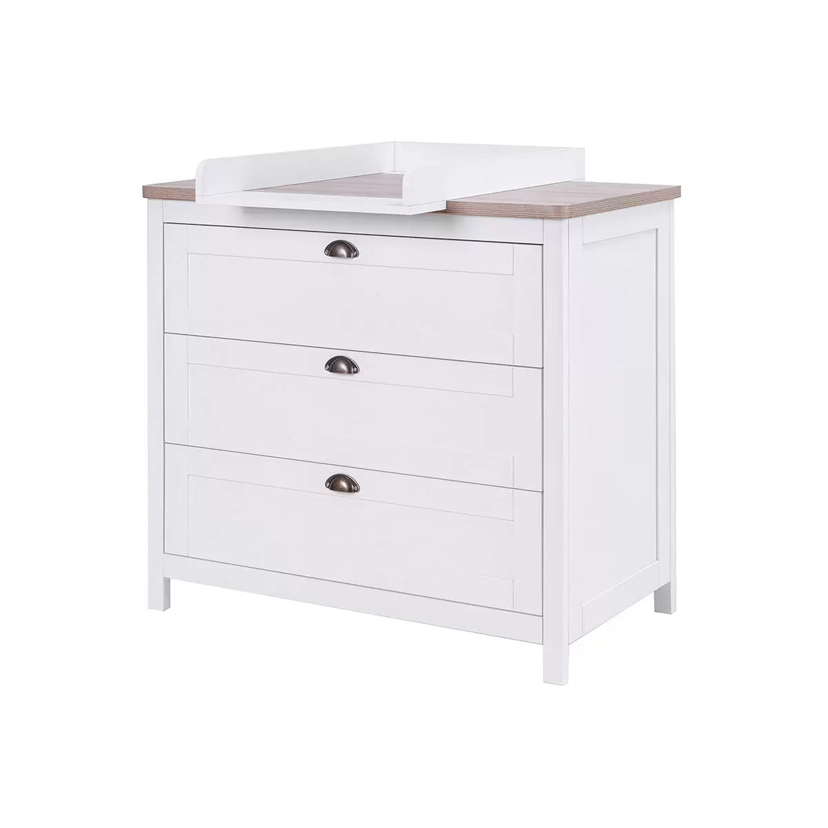 Tutti Bambini Verona Chest Changing Unit, White & Oak