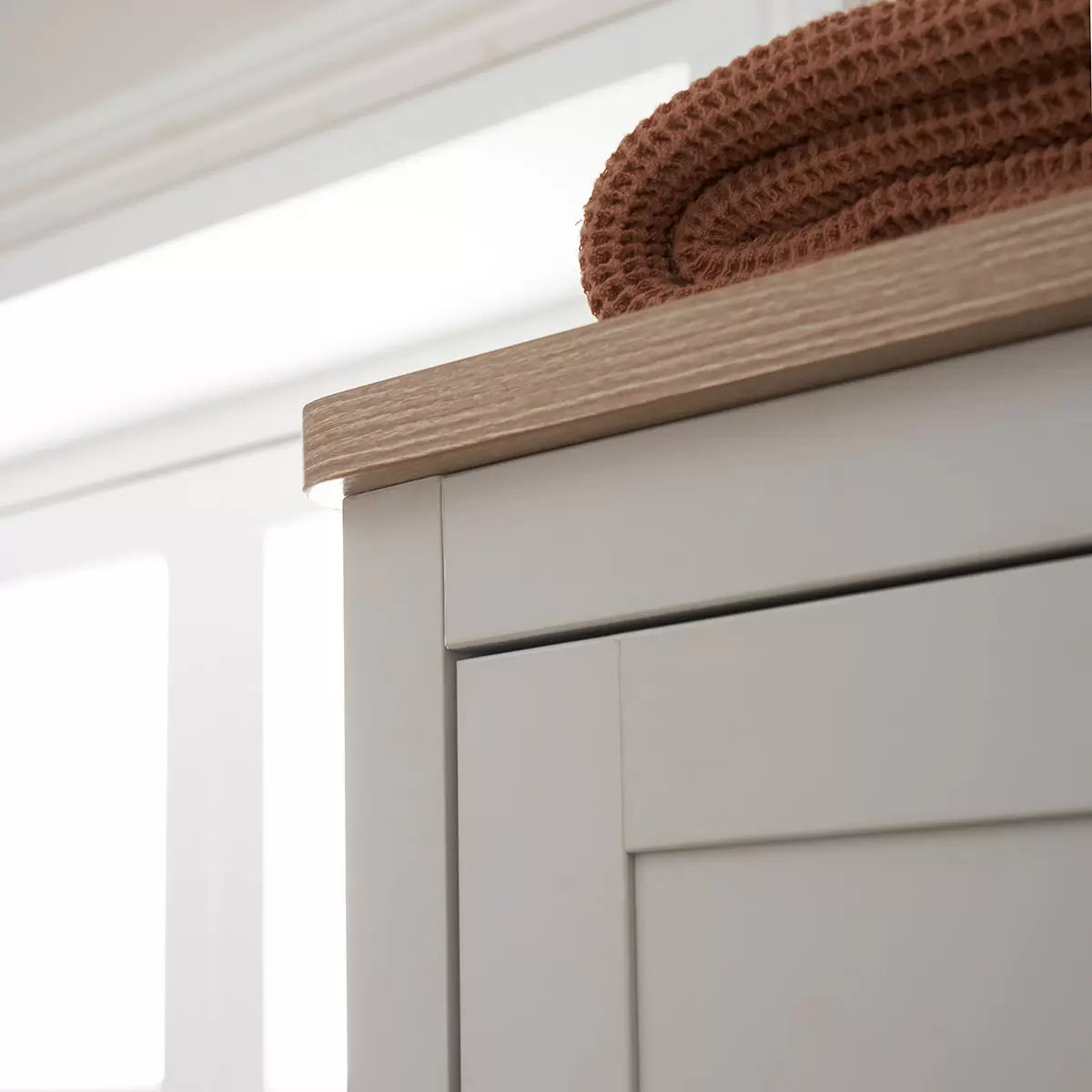Tutti Bambini Verona Wardrobe, White & Oak