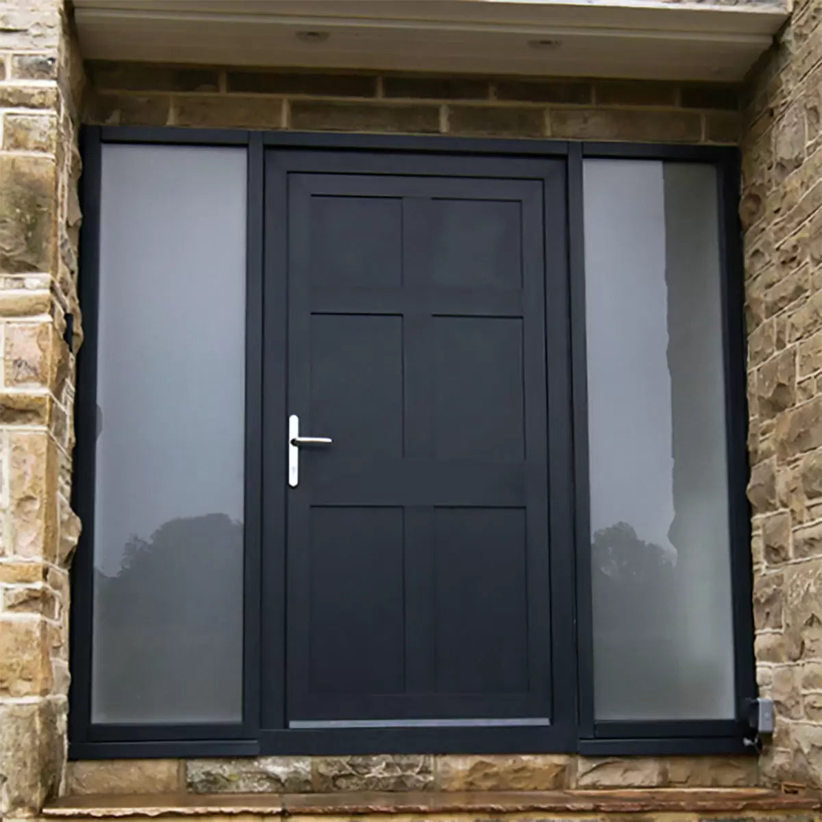Dortech Saltaire Aluminium Front Door with Lever Handle: Maximum H 2400