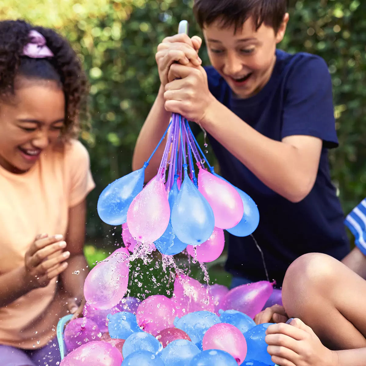 Zuru Bunch O Balloons 490 Tropical Party Fast-Filling, Self-Sealing Water