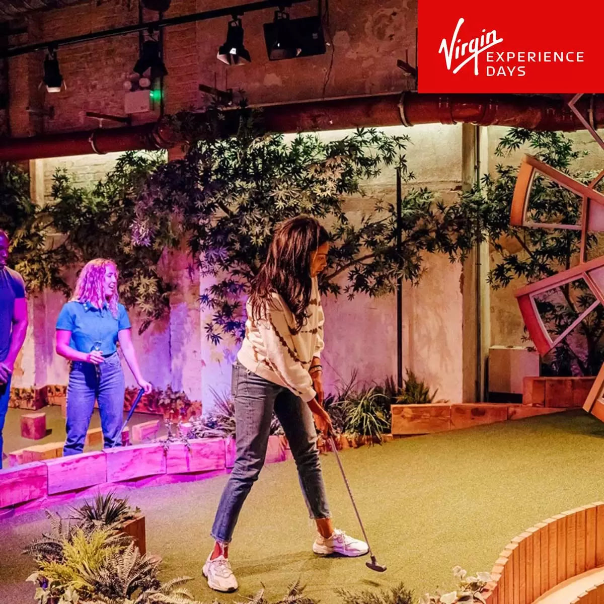 Virgin Experience Days Crazy Golf, Food and Drink Experience at Swingers