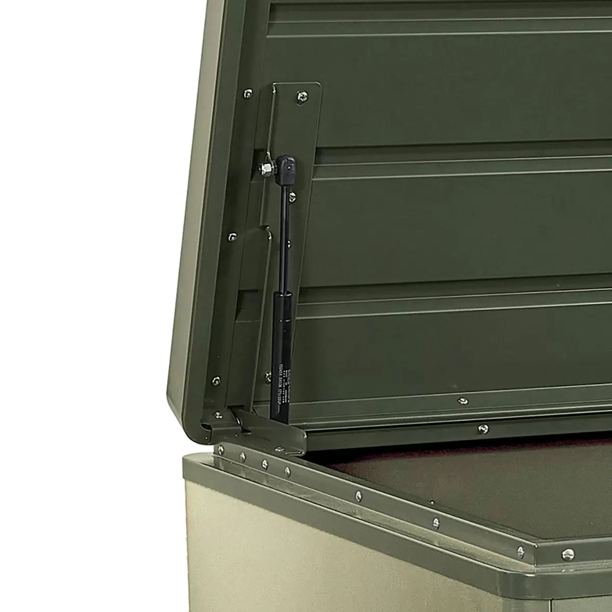 Stone Garden 5ft 3" x 2ft 10" (1.61 x 0.87m) 1, 200 Litre Steel Deck Box in 2