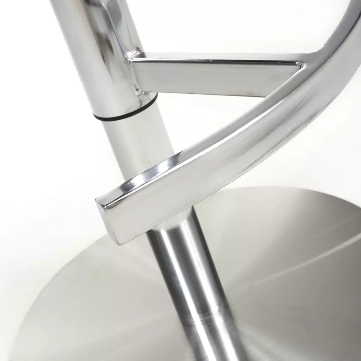 Sigma Green Brushed Velvet Gas Lift Bar Stool