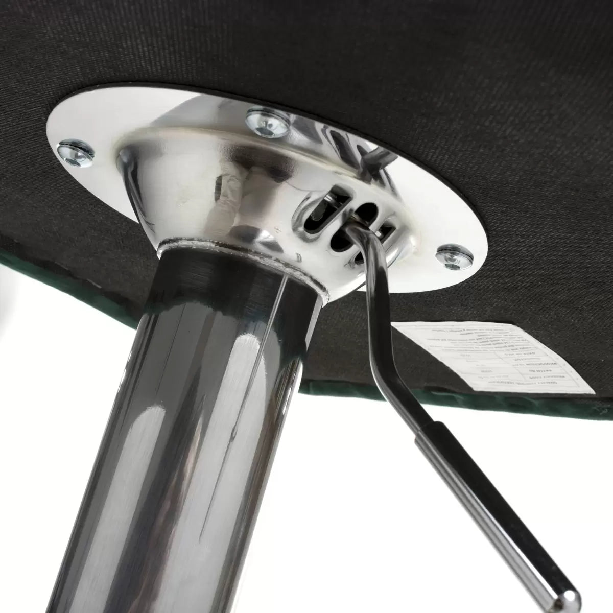 Sigma Grey Brushed Velvet Gas Lift Bar Stool