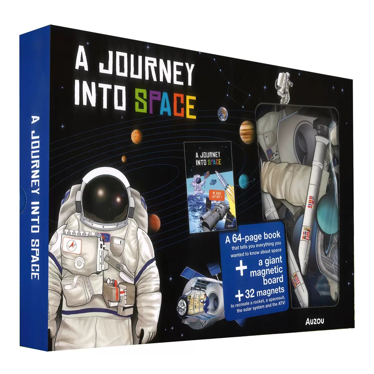 Magnetic Boxes in 3 Options: Human Body, Dinosaurs, Space, view 3