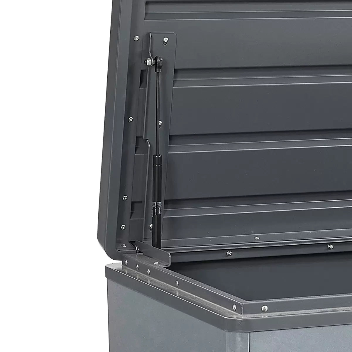 Stone Garden 5ft 3" x 2ft 10" (1.61 x 0.87m) 1, 200 Litre Steel Deck Box in 2