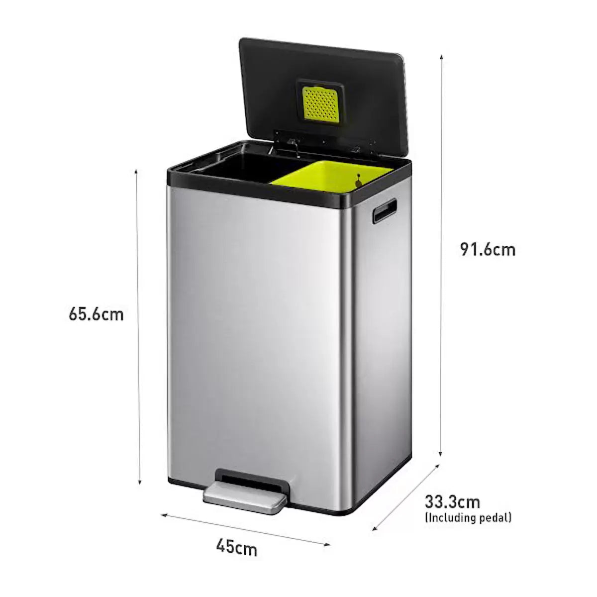 EKO Ecocasa II Recycling Bin 20L+20L
