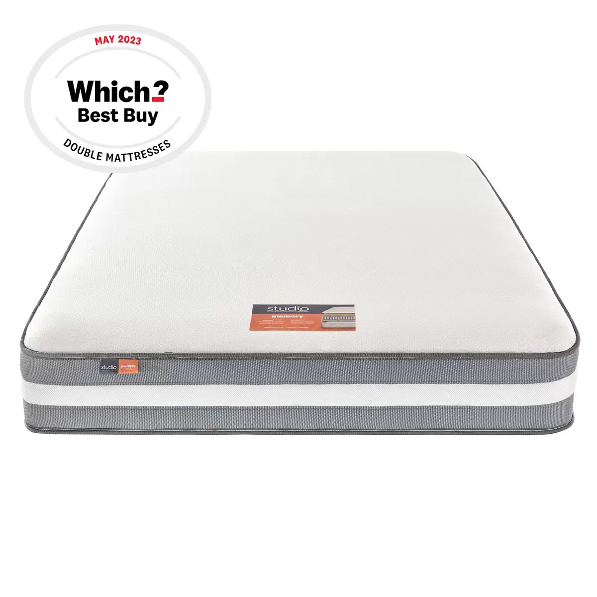 Silentnight Studio Memory 1000 Hybrid Rolled Mattress in 3 Sizes