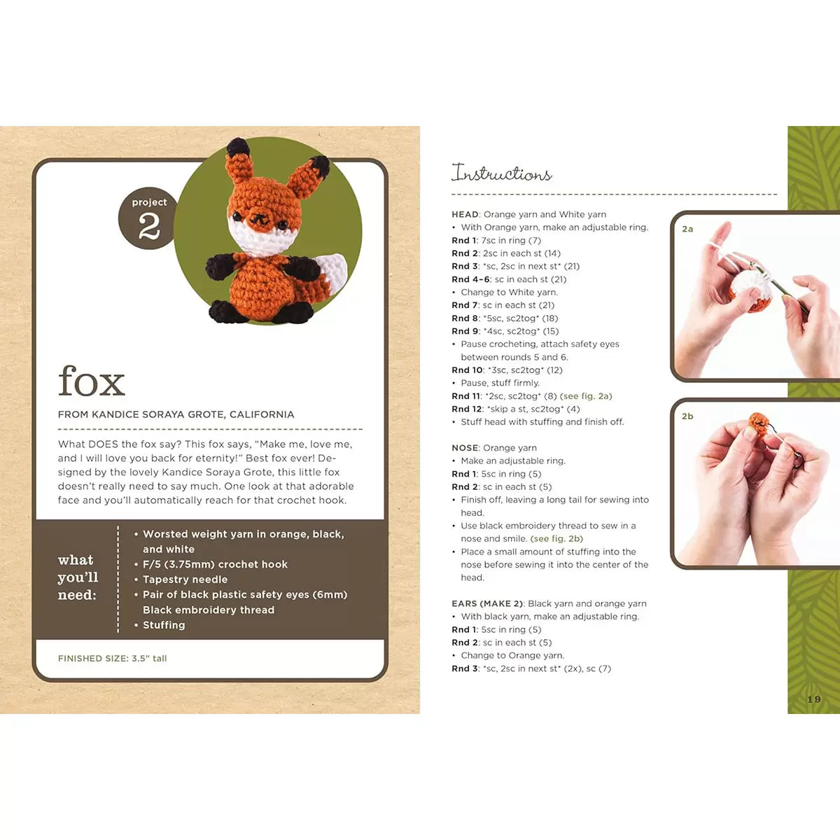 Woodland Crochet Kit by Kristen Rask