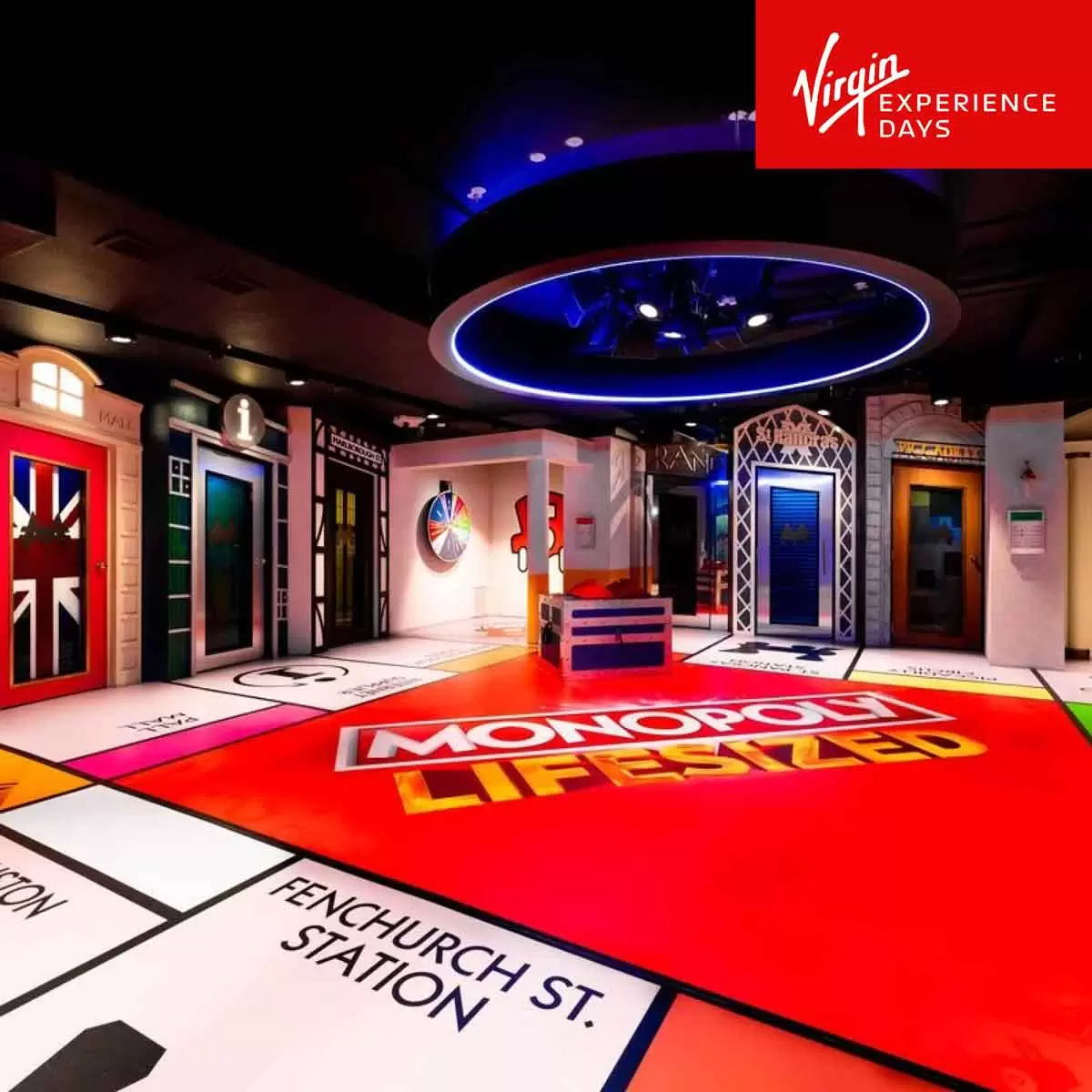 Virgin Experience Days Monopoly Lifesized Choice of All Boards Immersive
