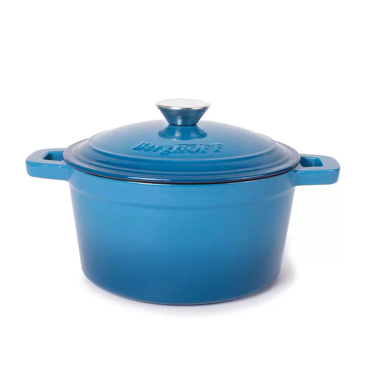 BergHOFF Neo Cast Iron Round Stockpot, 20cm/2.8L