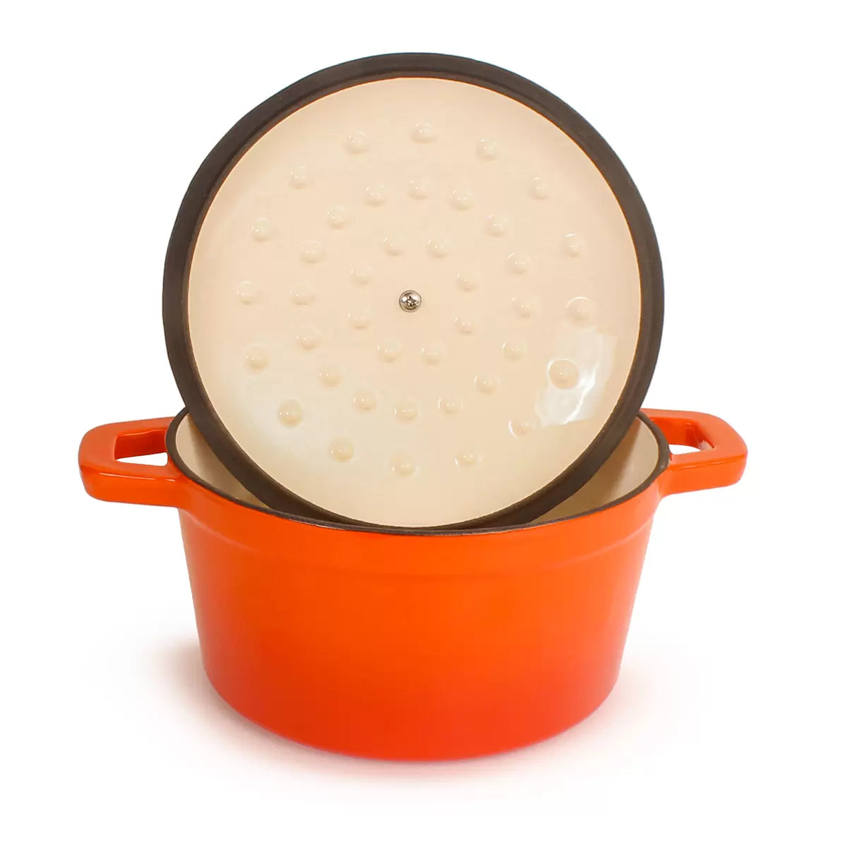 BergHOFF Neo Cast Iron Round Stockpot, 20cm/2.8L