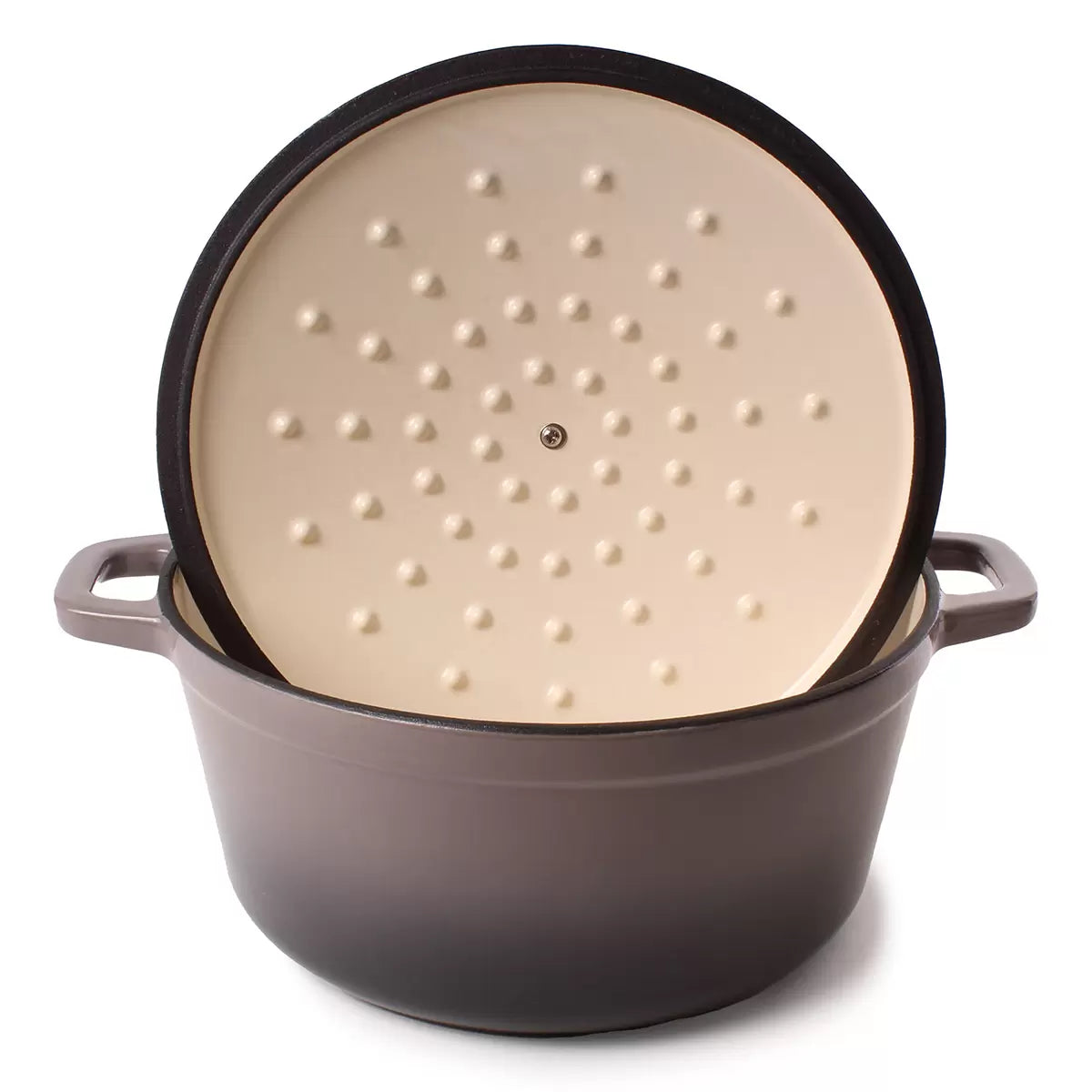 BergHOFF Neo Cast Iron Round Stockpot, 20cm/2.8L