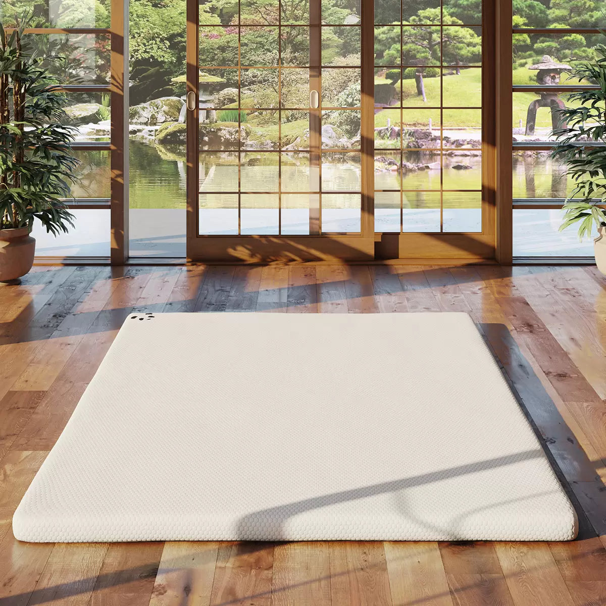Panda Memory Foam Bamboo European Mattress Topper in 3 Sizes