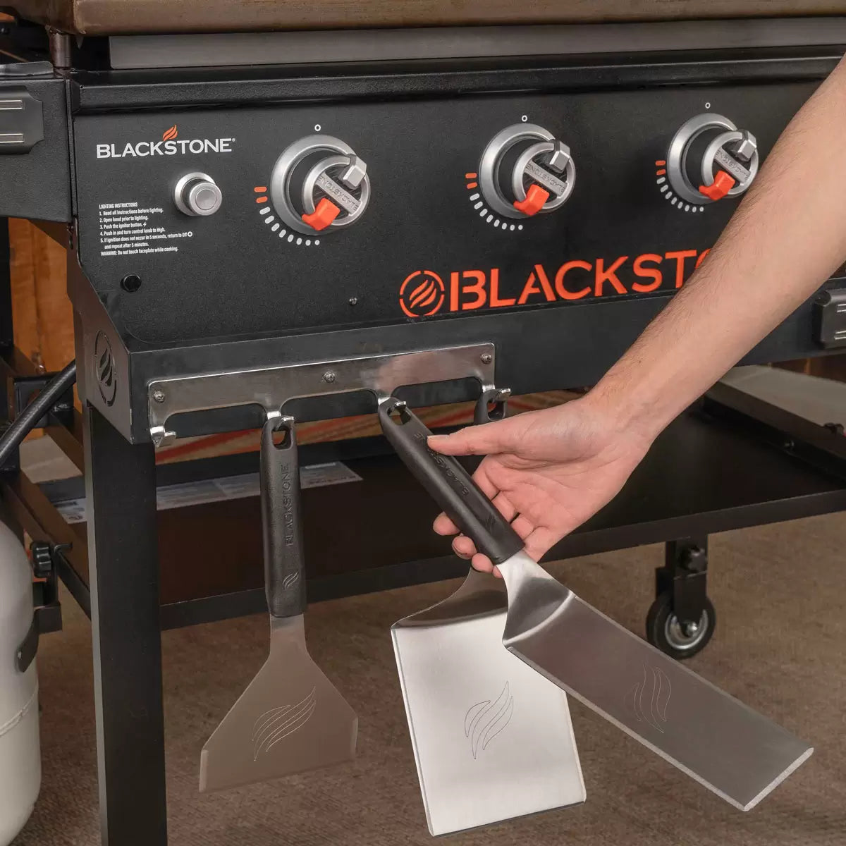 Blackstone 36" Griddle Gas Barbecue with Hood & Front Shelf, view 4