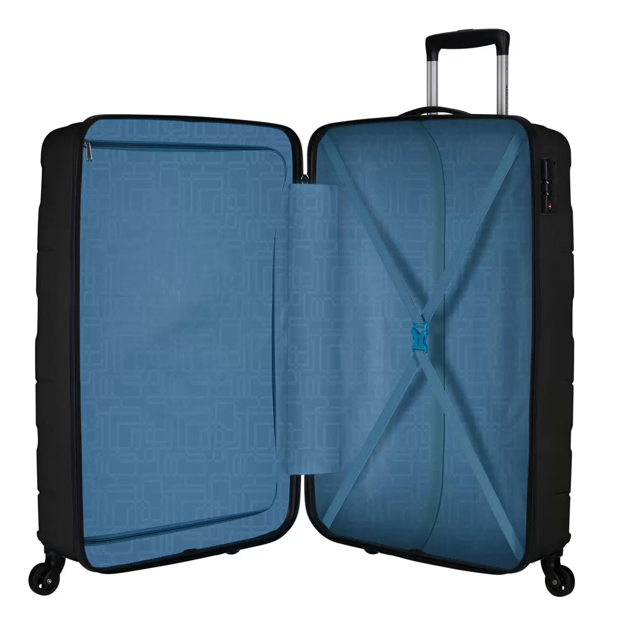 American Tourister Jet Driver 55cm Carry On Hardside Spinner Case