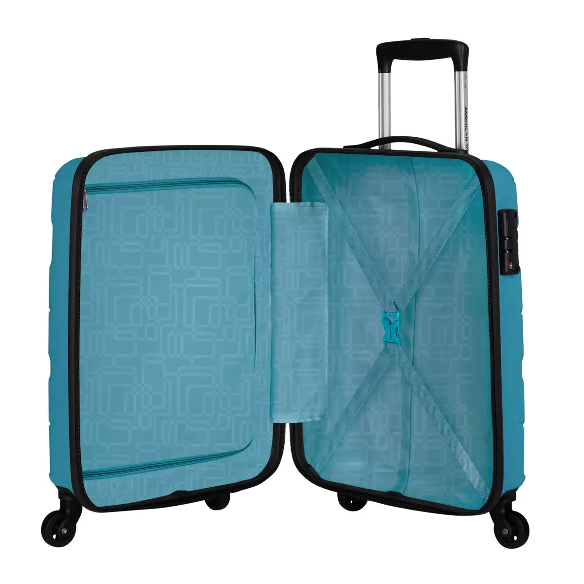 American Tourister Jet Driver 55cm Carry On Hardside Spinner Case
