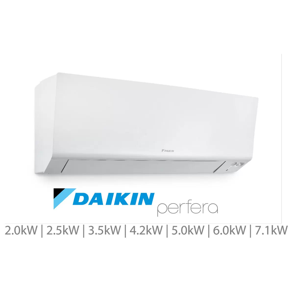 Installed Daikin Perfera Single Split Air Conditioning Unit for Domestic Use