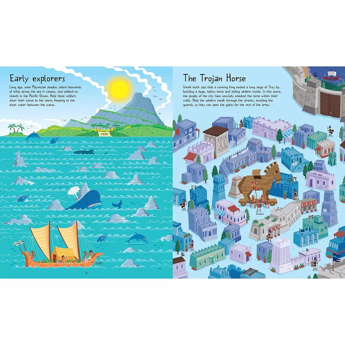 Usborne Maze x4 Book Pack
