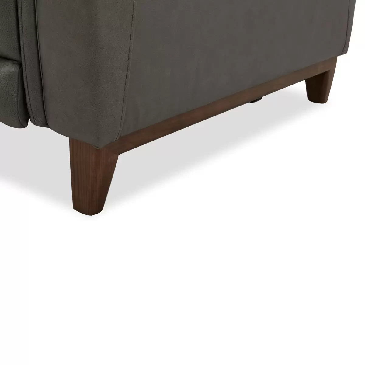 Aiden & Ivy Spencer Grey Leather Power Reclining Large 2 Seater Sofa, view 7