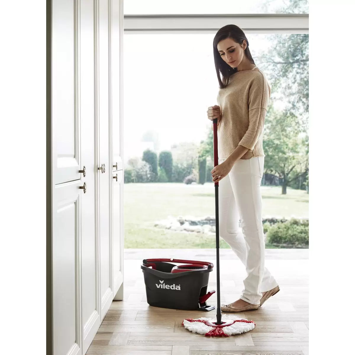 Vileda Turbo 2 in 1 Microfibre Mop and Bucket Set