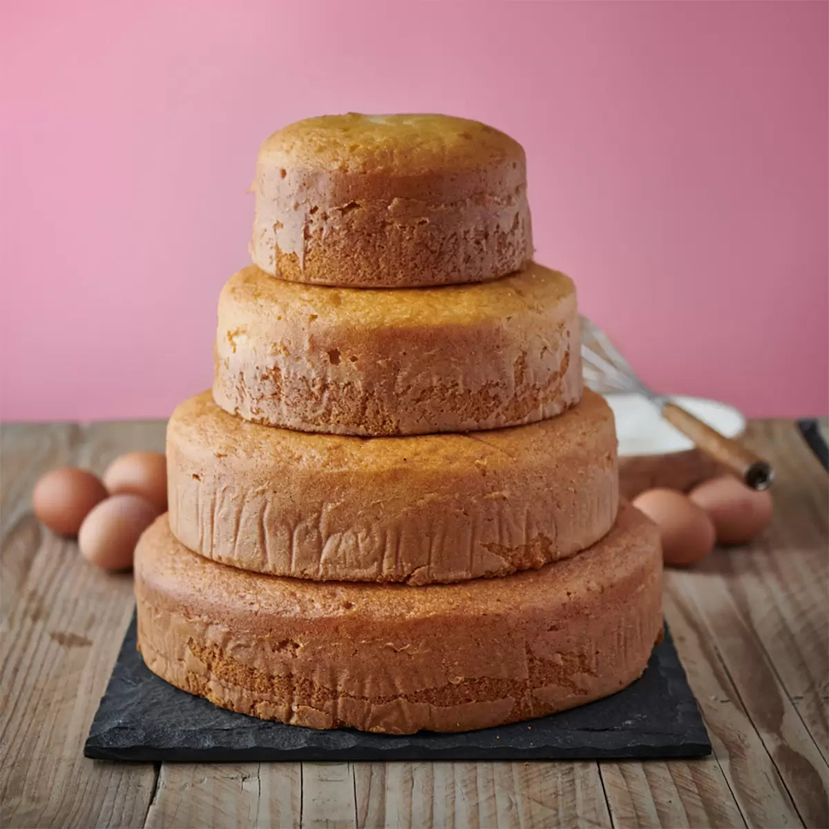 The Original Cake Company 4 Tiered Vanilla Cake