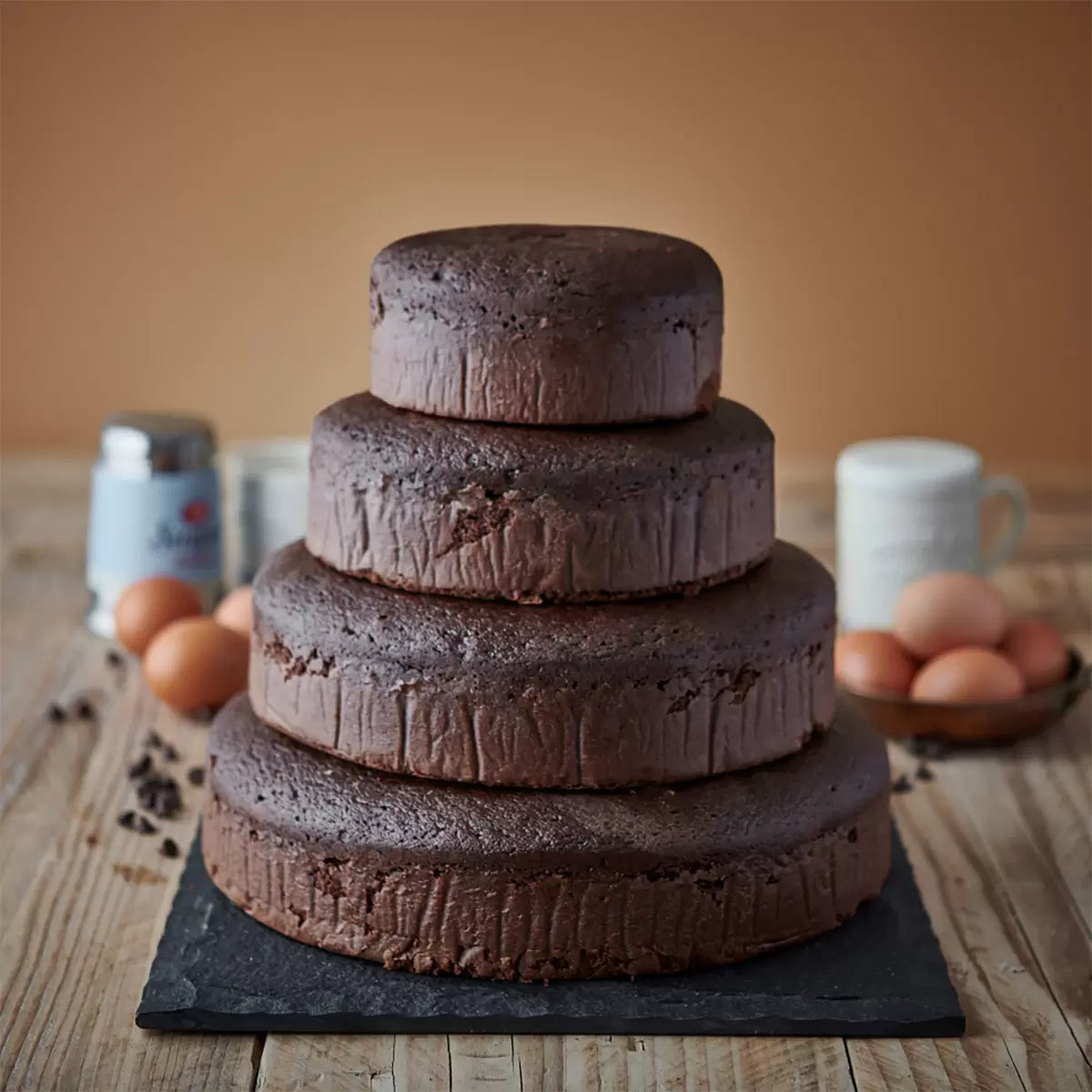 The Original Cake Company 4 Tiered Cake in 4 Flavours