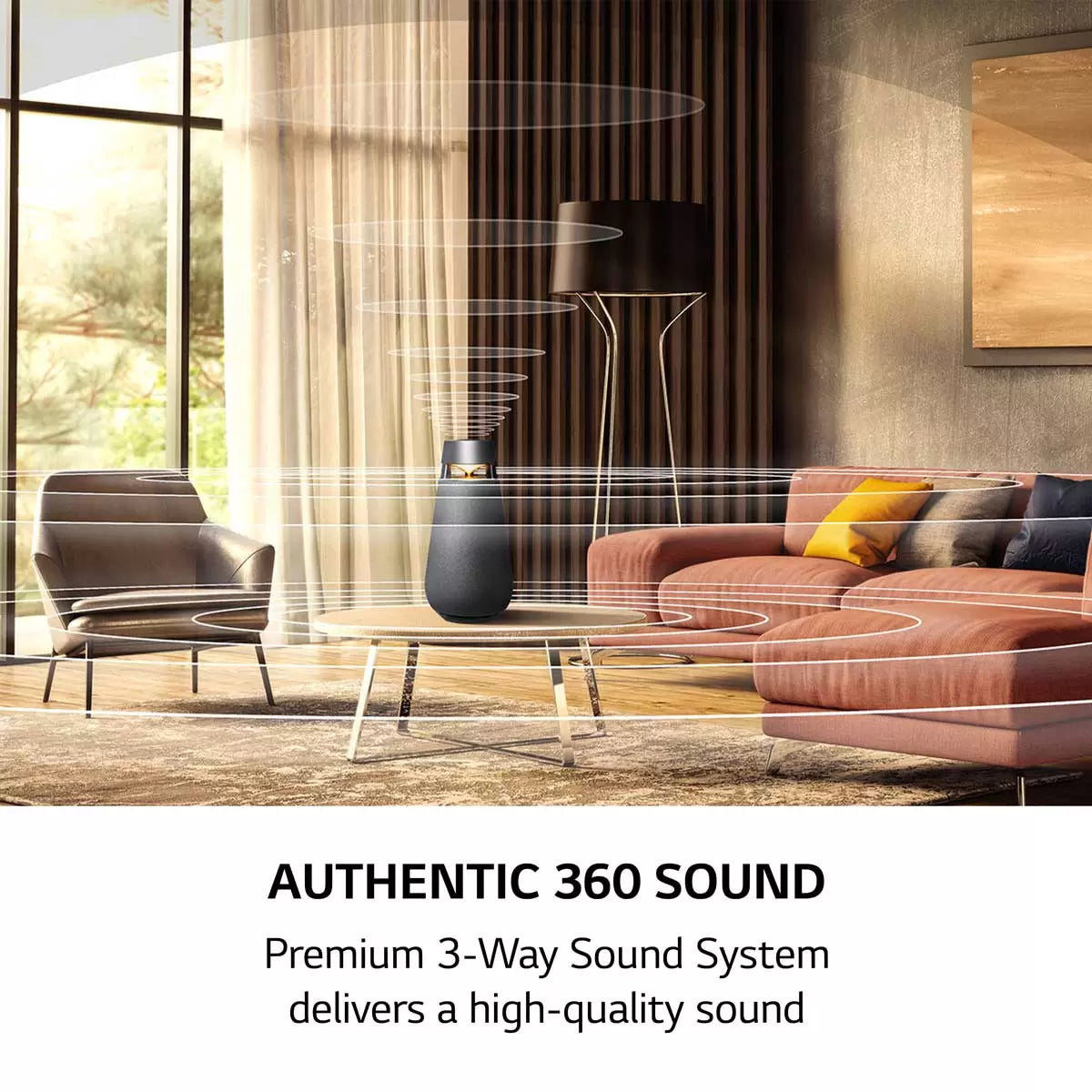 LG XO3 XBOOM 360 Portable Bluetooth Speaker, view 8
