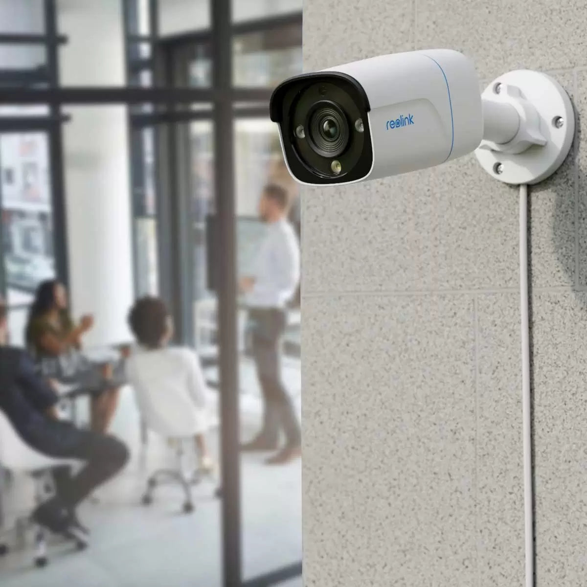 Reolink 8MP (4K) UHD NVR PoE AI 16 x channel / 8 x Bullet camera Kit with 4TB