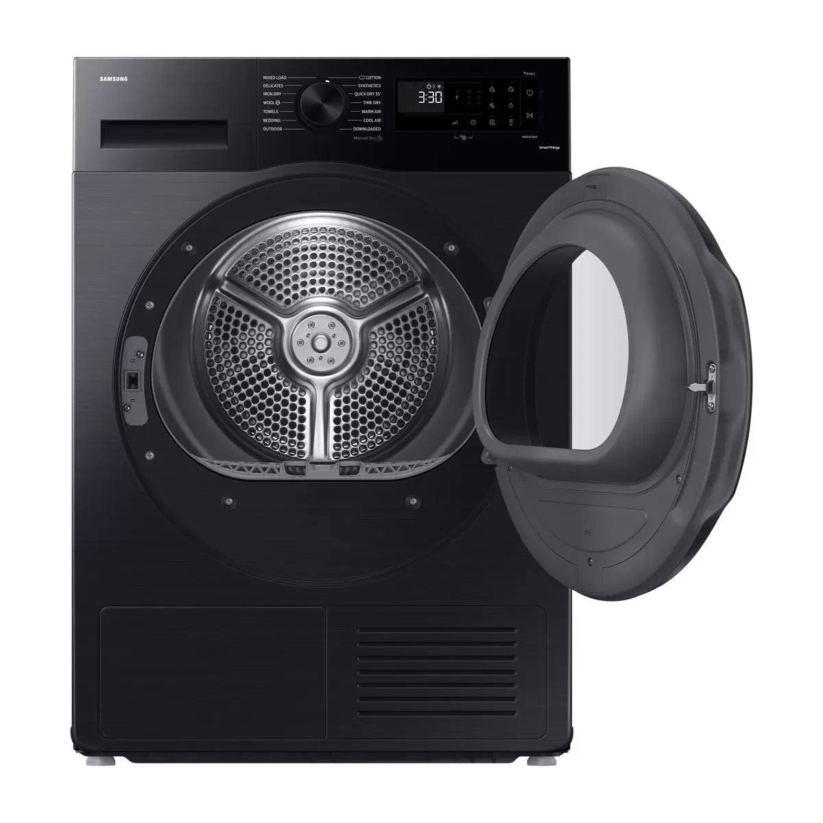 Samsung Series 5, DV90CGC0A0ABEU 9kg Heat Pump Tumble Dryer, A++ Rated in Black