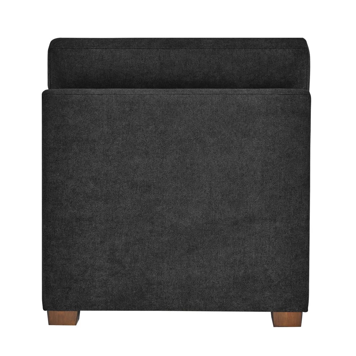 Thomasville Tisdale Dark Grey Fabric Armless Chair
