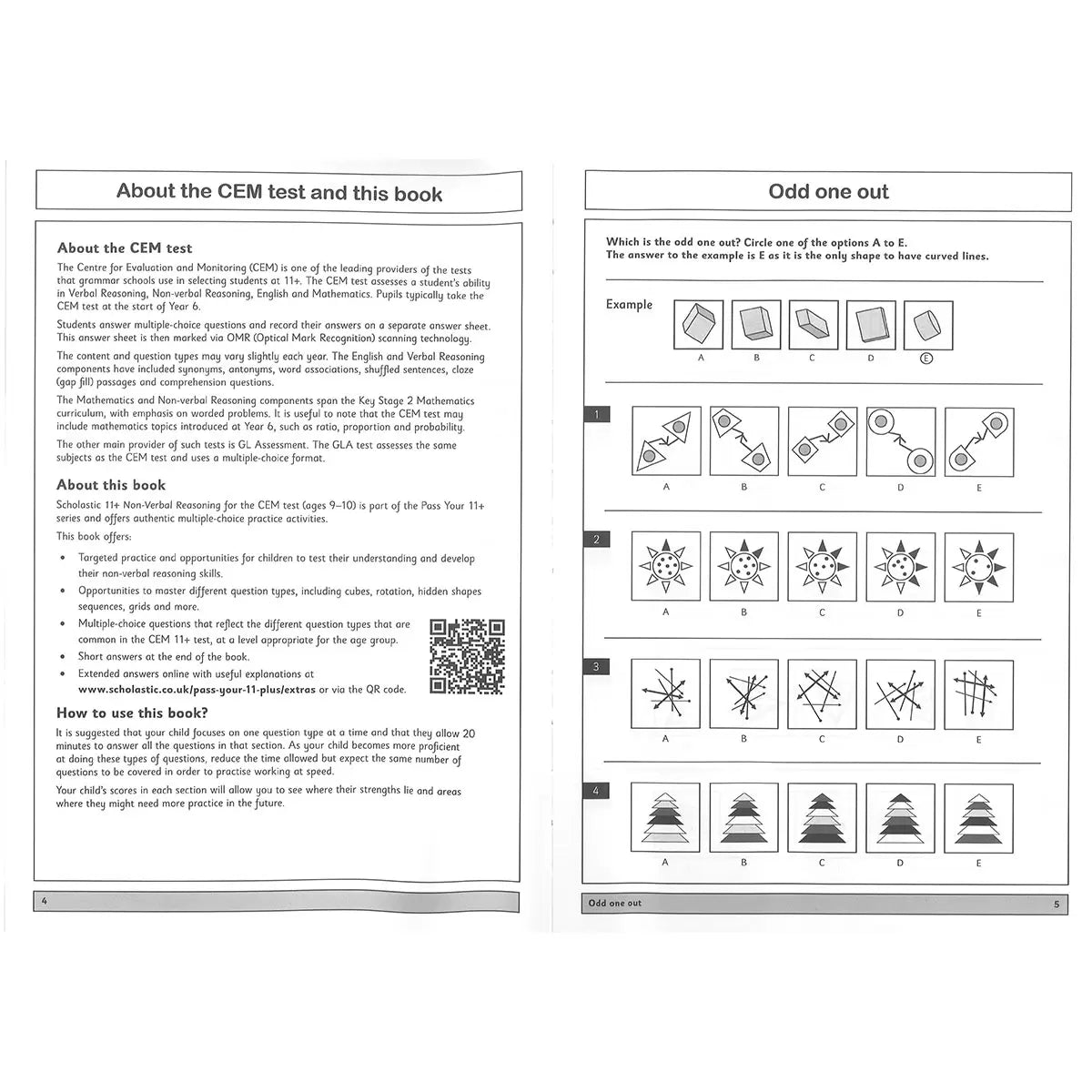 Scholastic 11+ x 6 Book Pack in 2 Options: Ages 9-10 or Ages 10-11