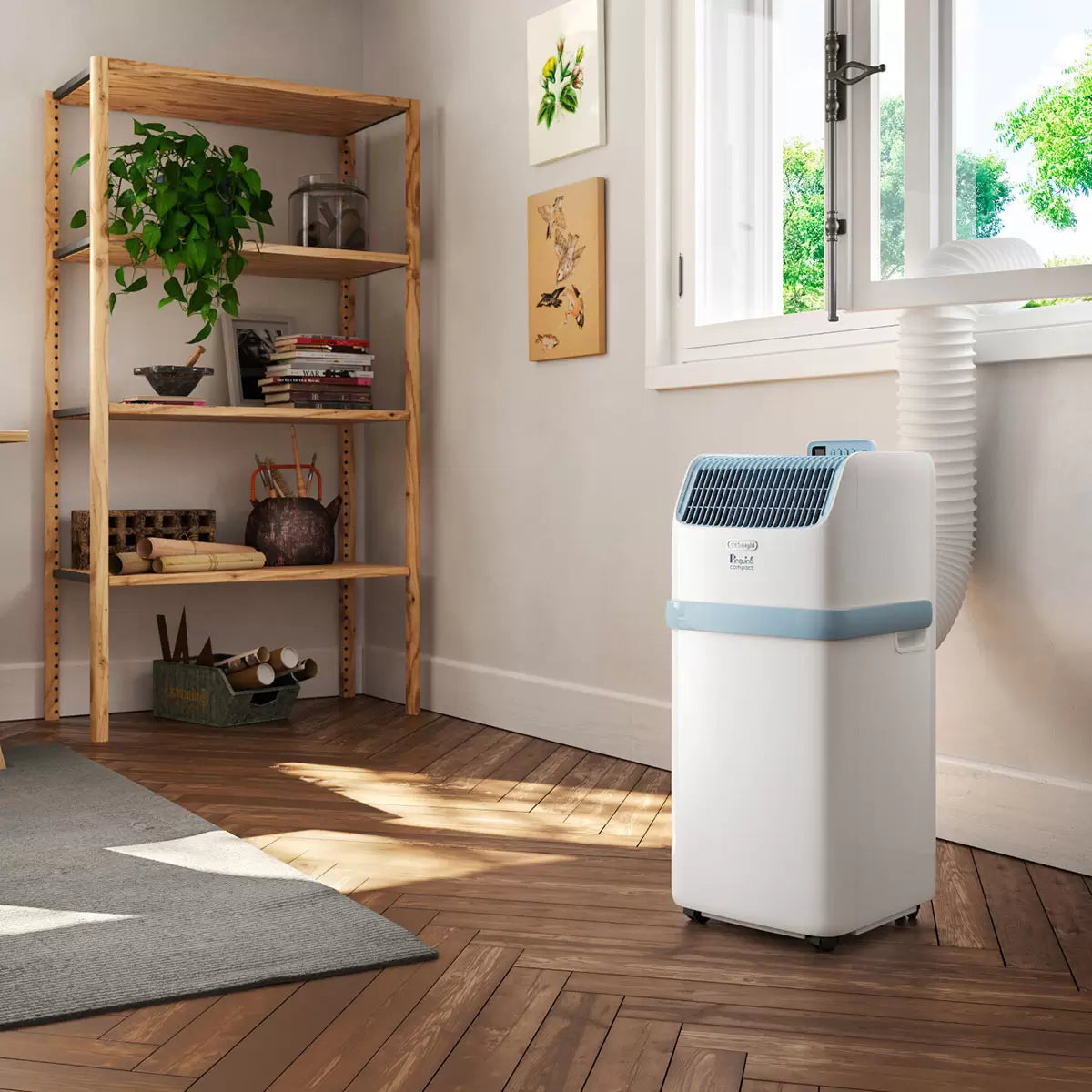 De'Longhi 8.3K BTU Portable Air Conditioner with Remote Control, ES72