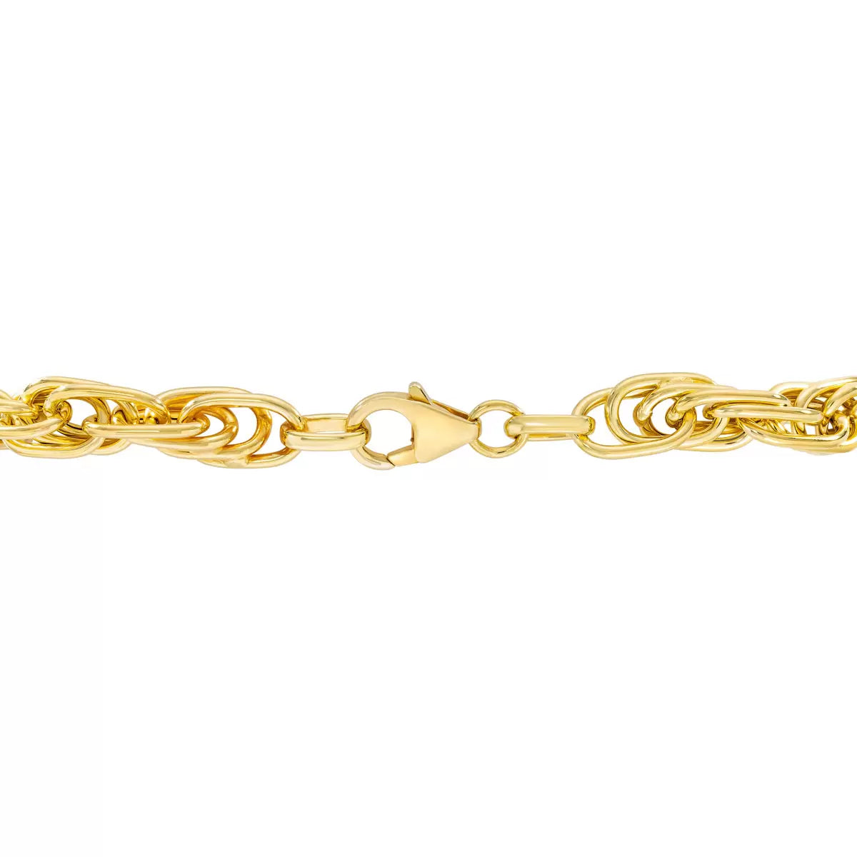 14ct Yellow Gold Multi Link Twist Bracelet