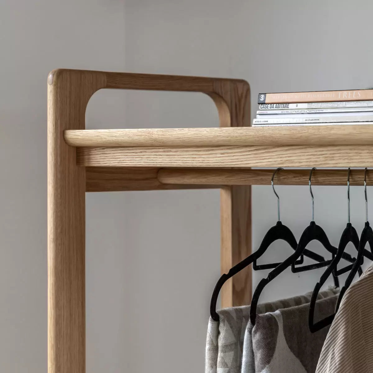 Gallery Craft Oak Open Wardrobe