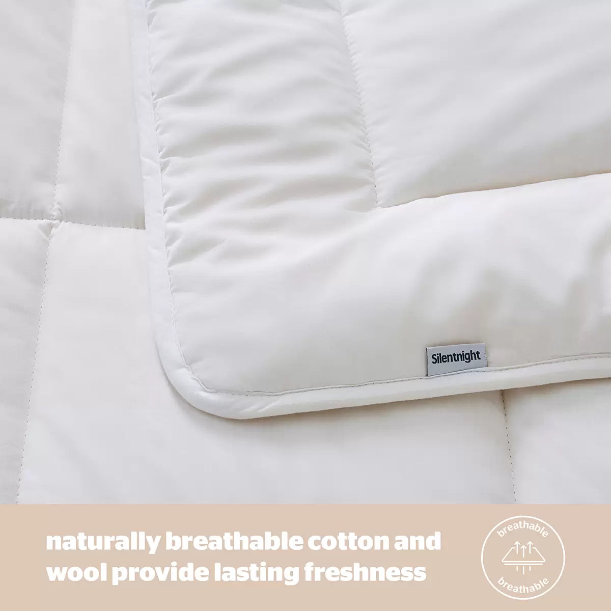 Silentnight Natural Wool Heavyweight Duvet in 3 sizes