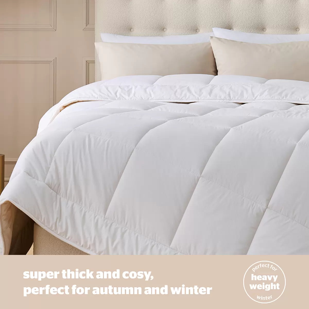 Silentnight Natural Wool Heavyweight Duvet in 3 sizes